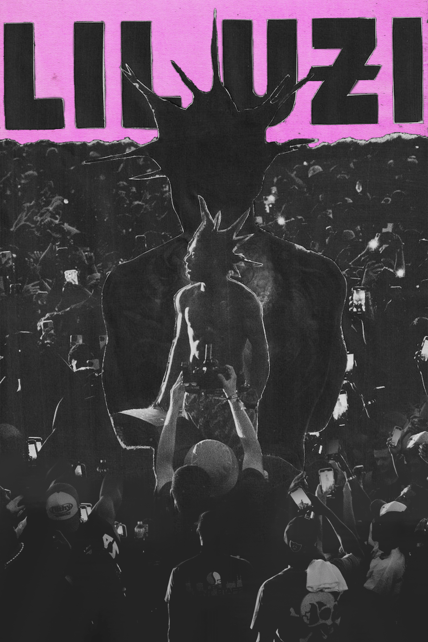 Lil Uzi Vert PINK TAPE Album Poster – rsdesignstudio