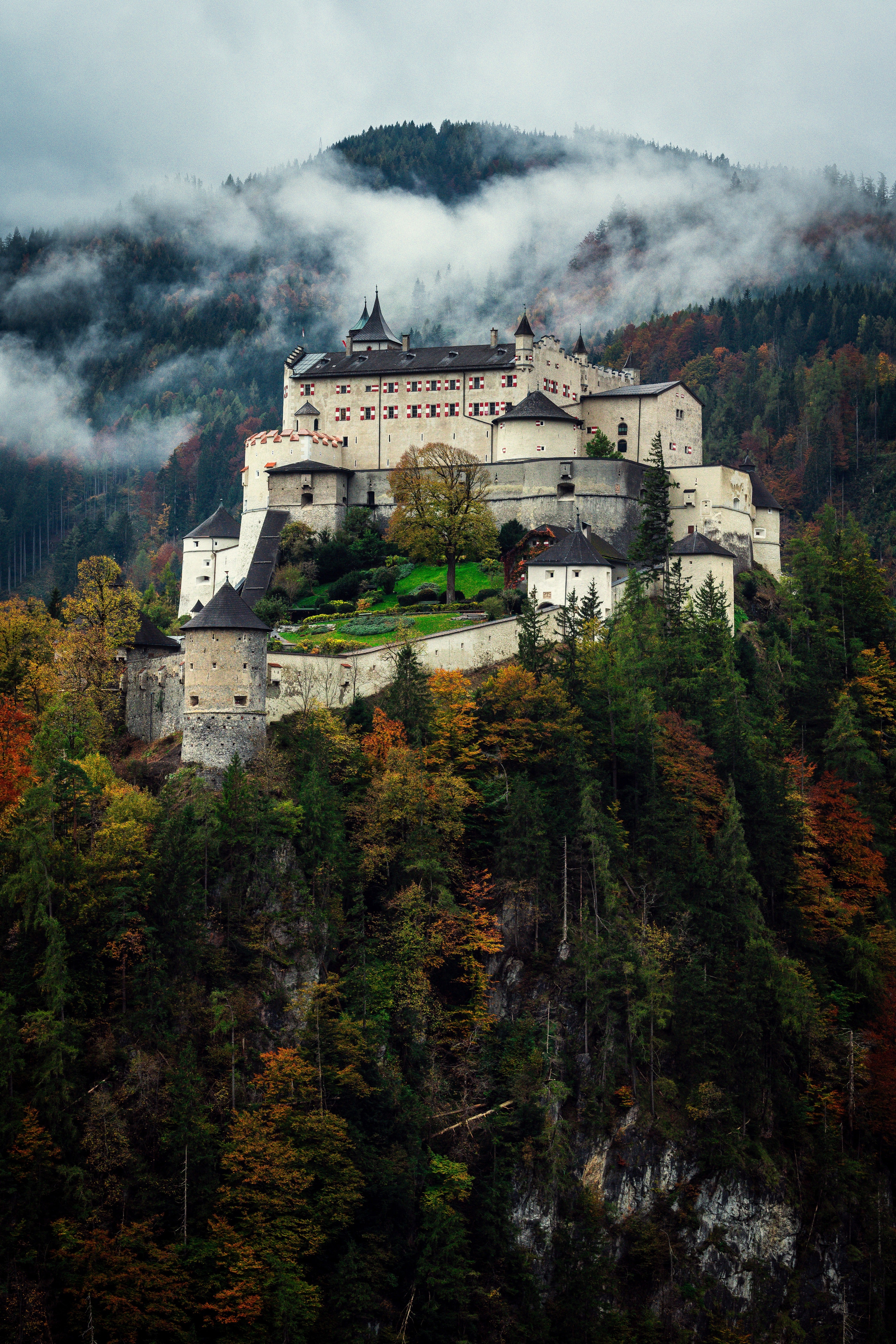 Castle On Top Portrait Poster