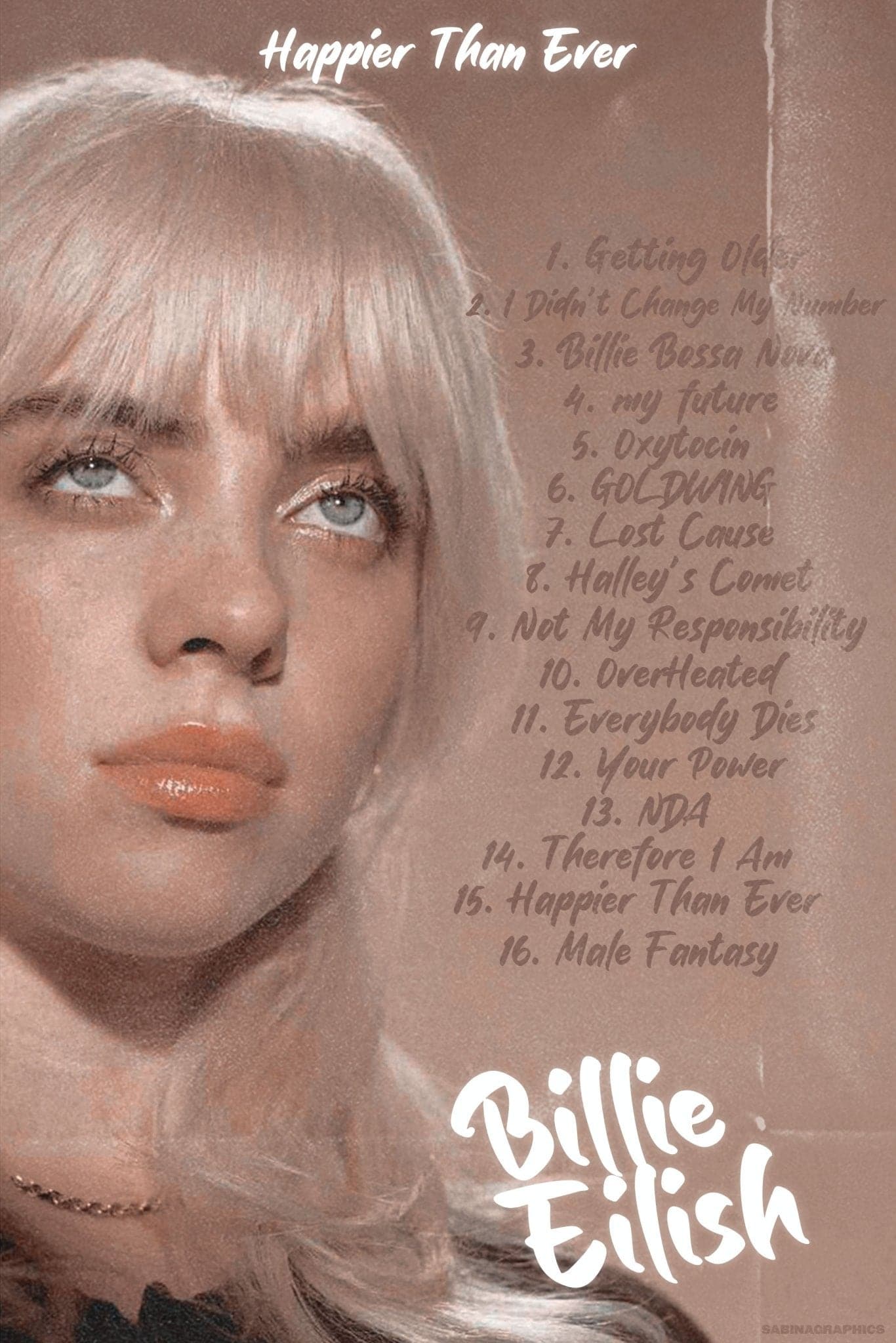 Miley Cyrus ‘Plastic Hearts V2’ Poster
