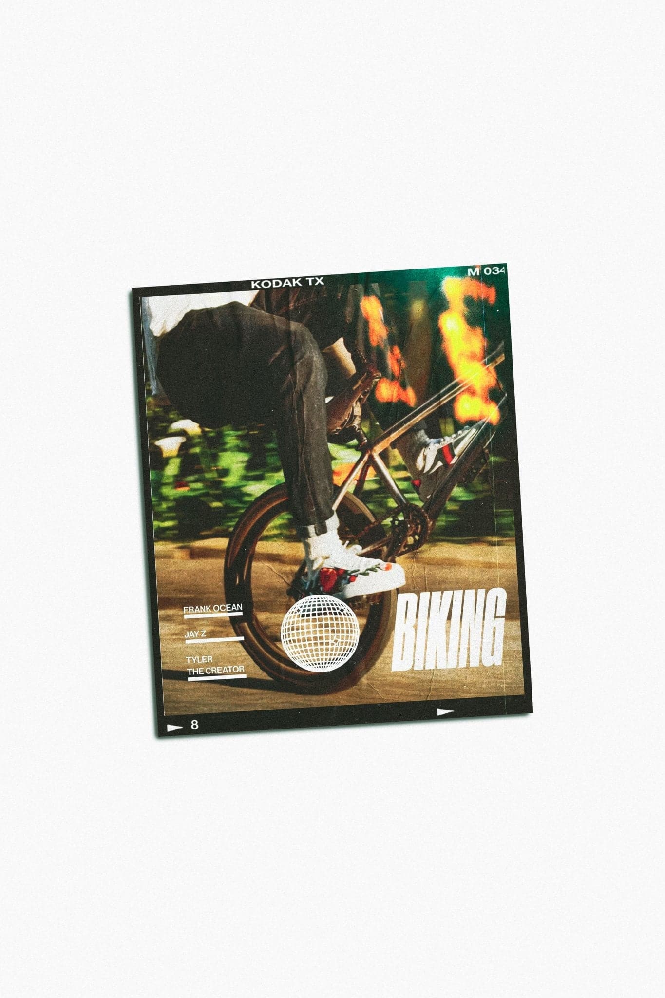 Frank Ocean 'Biking' Poster - Posters Plug
