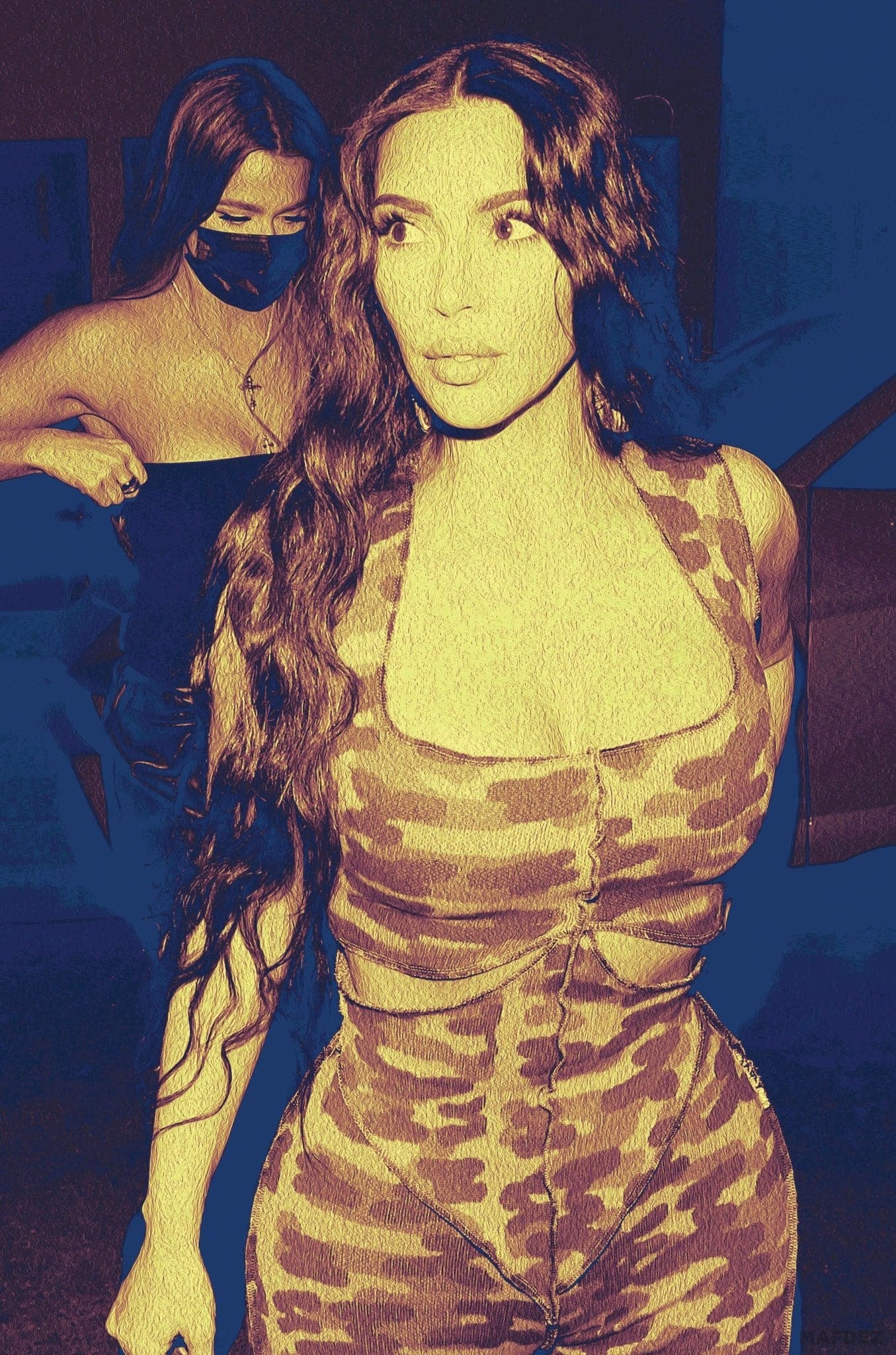 Kim Kardashian 'Ex West' Poster - Posters Plug