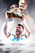 Lionel Messi 'World Cup' Poster - Posters Plug