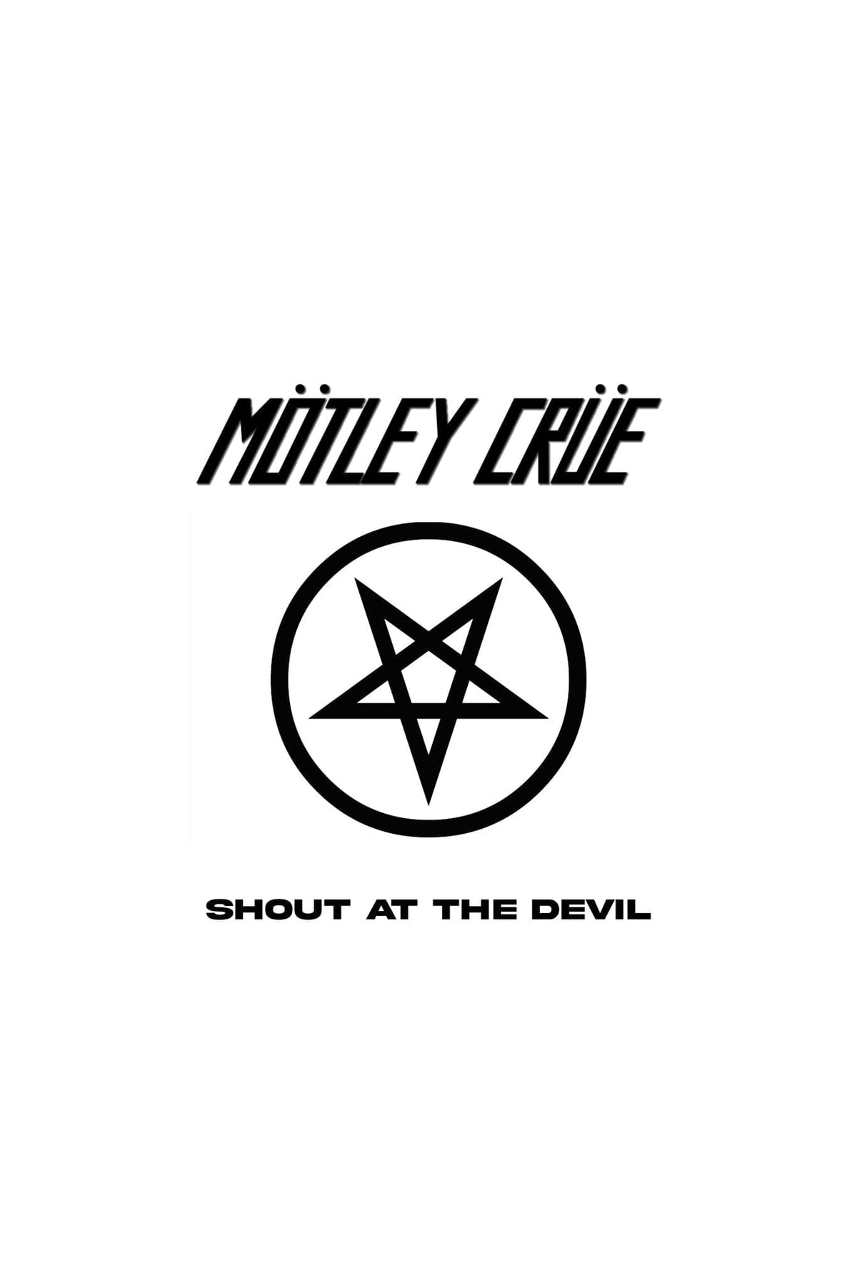 Motley Crue ‘Shout At The Devil’ Poster – Posters Plug