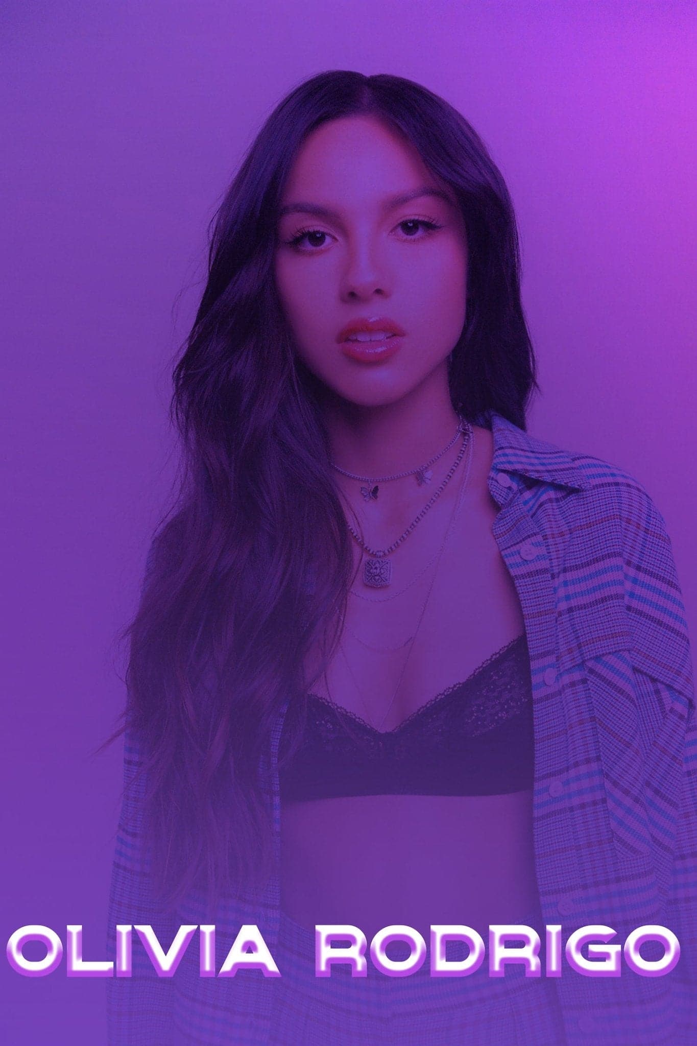 Olivia Rodrigo 'Purple' Poster - Posters Plug