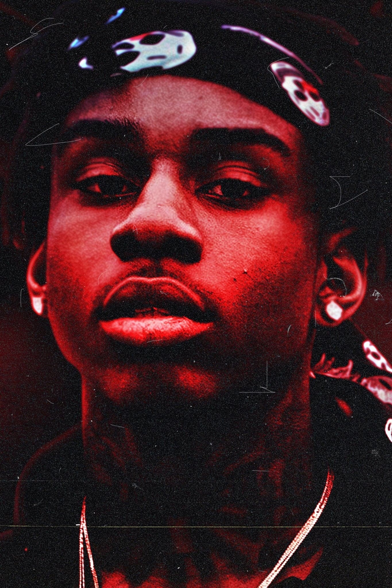 Polo G 'Red Glow' Poster - Posters Plug