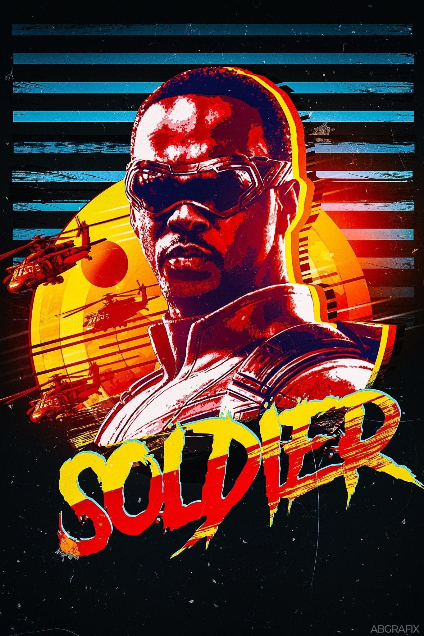 Sam Wilson 'Falcon' Poster - Posters Plug