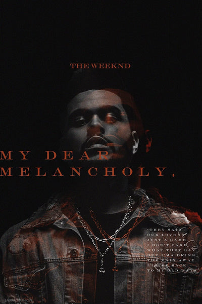 Gripsweat - THE WEEKND, MY DEAR MELANCHOLY, EP, BURNT SIENNA