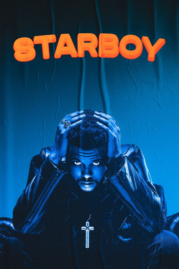 The Weeknd 'Starboy' Textured Poster – Posters Plug