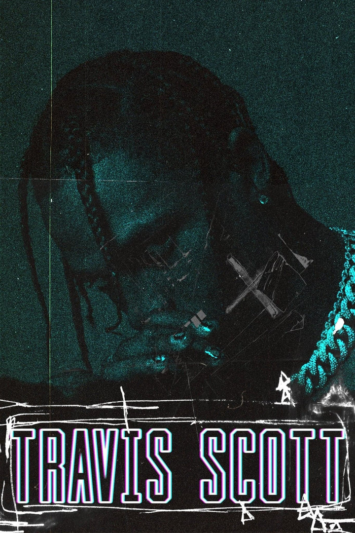 Travis Scott 'Teal' Poster – Posters Plug