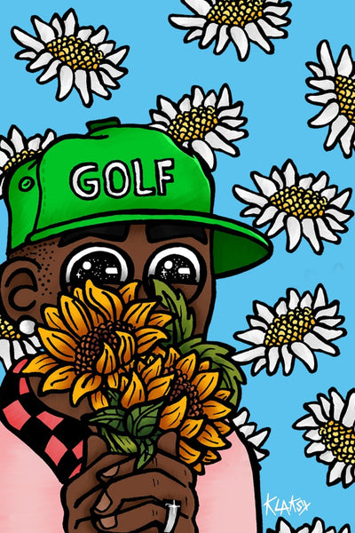 Tyler The Creator 'Flower Boy X CMIYGL' Poster