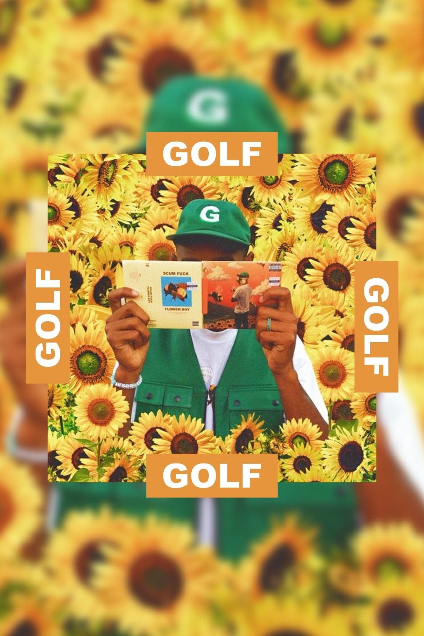 Tyler The Creator 'GOLF Sunflower' Poster - Posters Plug