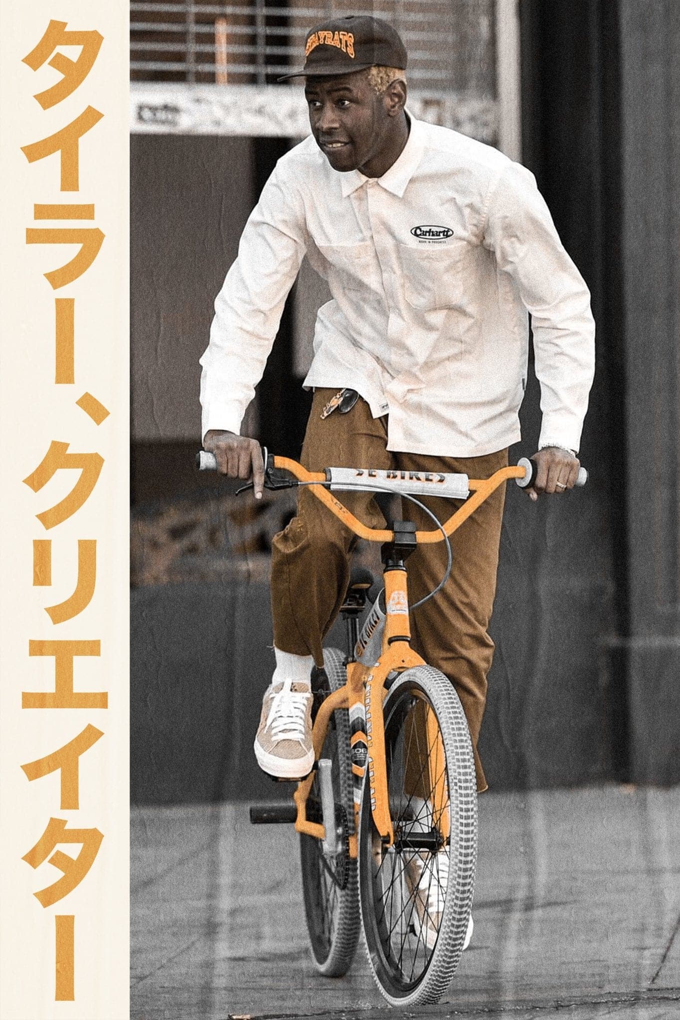 Tyler The Creator 'Japanese' Biking Poster - Posters Plug